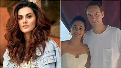 'Do a little research': Taapsee Pannu LASHES OUT over rumors of moving to Denmark with husband Mathias Boe
