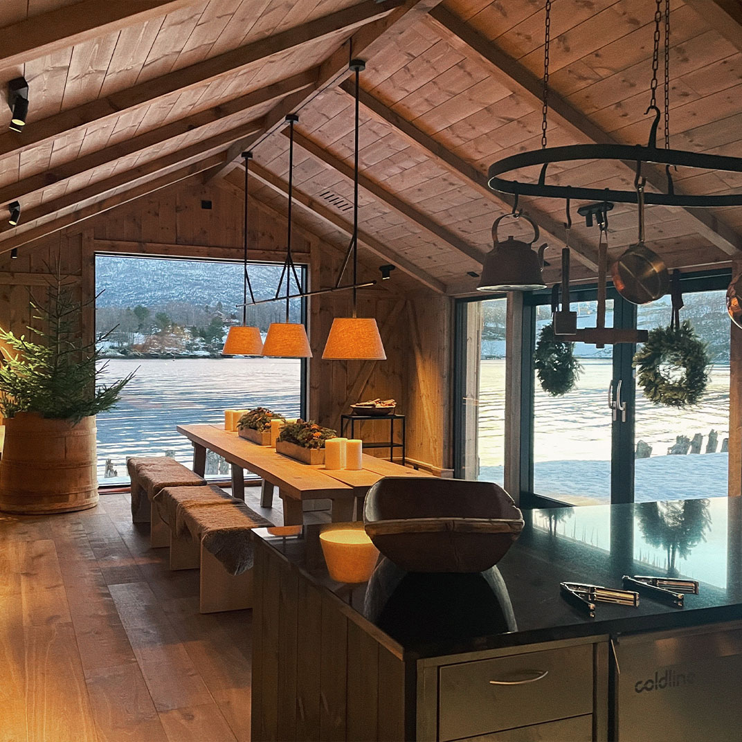 Two Keys are awarded to the Storfjord Hotel in Alesund, Norway, a fabulously cosy spot affording stunning views (© Storfjord Hotel)