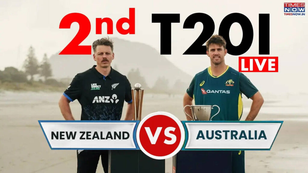 AUS 16/1 (2.1) vs NZ | New Zealand vs Australia Live Score 2nd T20I 2025 Watch NZ vs AUS Live score | NZ Banaam AUS ke Aaj ke match ka Live Score Match Scorecard Ball By Ball Commentary Updates