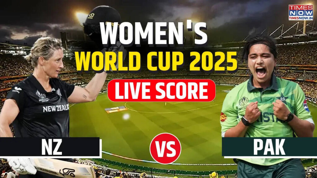 PAK-W 92/5 (25.0) vs NZ-W | New Zealand vs Pakistan Live Score, Women's World Cup 2025: Follow For Latest Live Score