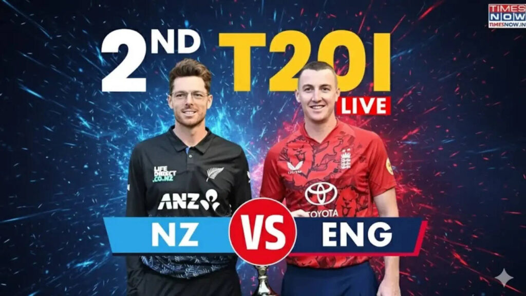 NZ 171/10 (18.0) vs ENG | England vs New Zealand Live Score 2nd T20I 2025 Watch ENG vs NZ Live | England Banaam New Zealand Aaj Ke Match Ka Scorecard