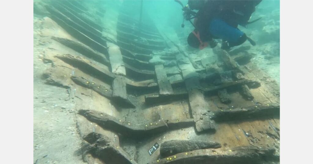 Croatian team uncovers Roman shipwreck with fruit cargo