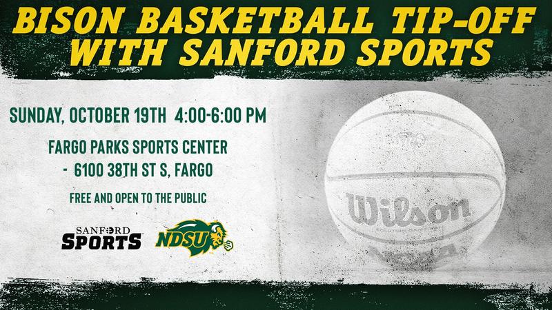 Bison Basketball Tip-Off with Sanford Sports Set for Oct. 19