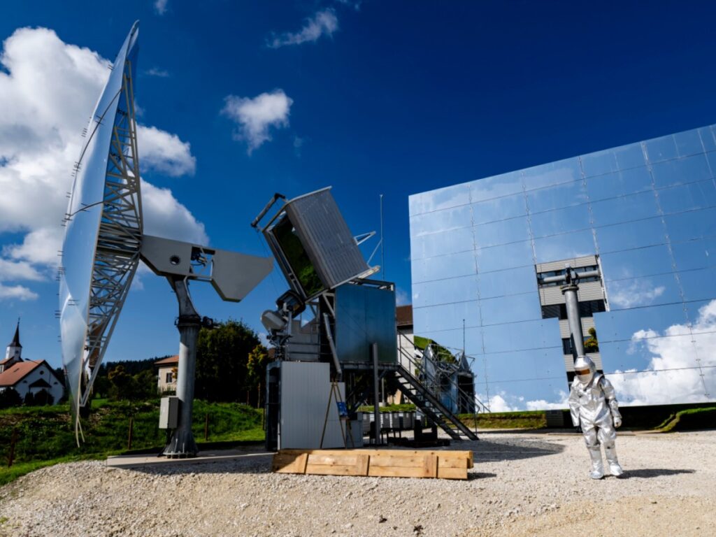 World’s first solar furnaces for steel recycling open in Switzerland