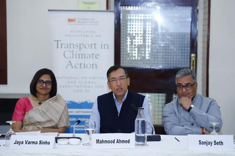 TERI’s ‘Transport In Climate Action’ Roundtable Highlights Finance, Technology, And Equity As Keys To Low-Carbon Mobility In India And Developing Nations TERI’s ‘Transport In Climate Action’ Roundtable Highlights Finance, Technology, And Equity As Keys To Low-Carbon Mobility In India And Developing Nations