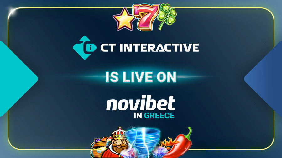 CT Interactive launches exclusive gaming content with Novibet Greece CT Interactive launches exclusive gaming content with Novibet Greece
