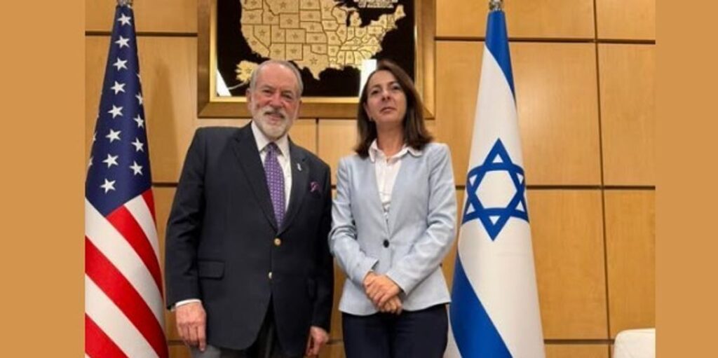 Ambassador Demiri meets Ambassador Huckabee, they talk about deepening Kosovo-US-Israel cooperation