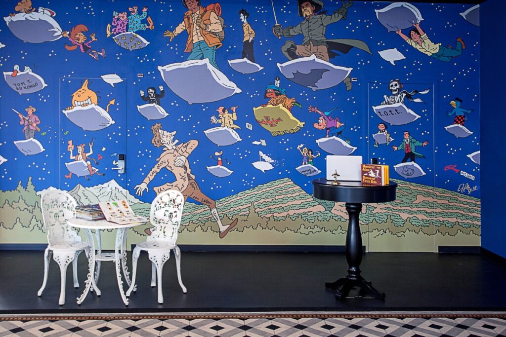 Welcome to the Geneva hotel devoted to Swiss comics