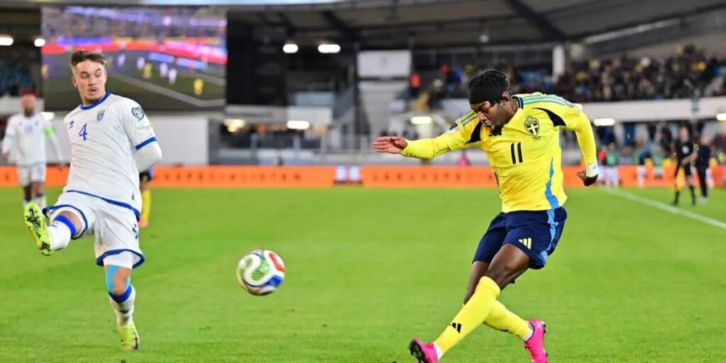 Anthony Elanga was involved in a furious incident in the tunnel after the match against Kosovo