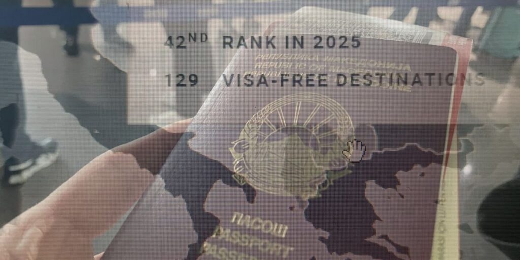 North Macedonian passport in 42nd place, citizens of the RMV can travel to 129 countries without visas