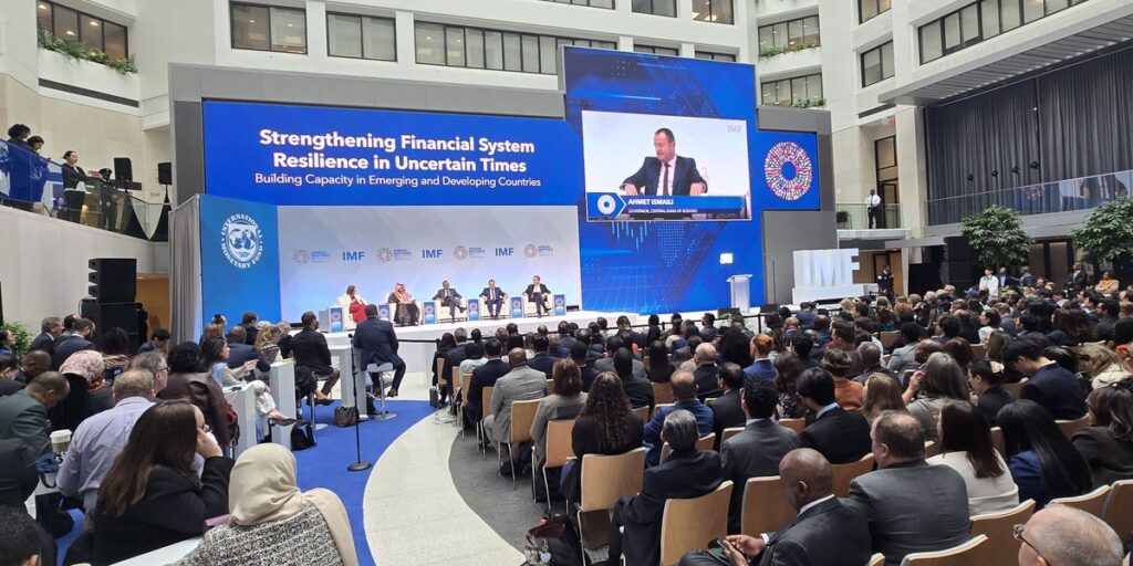 Governor Ismaili presents Kosovo's achievements to the IMF panel on financial sustainability