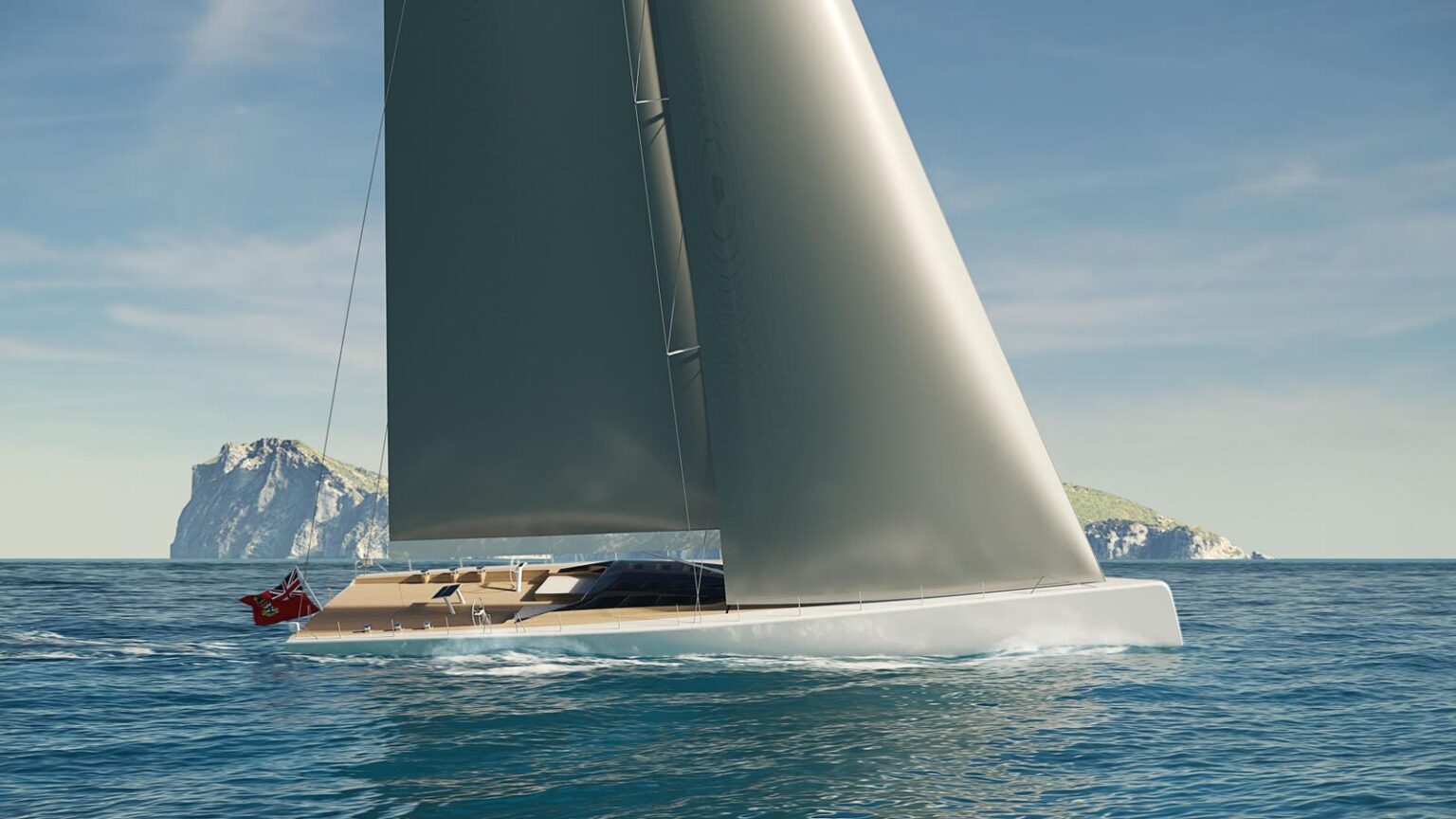 Winch Design And Frers Design Unveil Modern Sailing Yacht Concept In Monaco