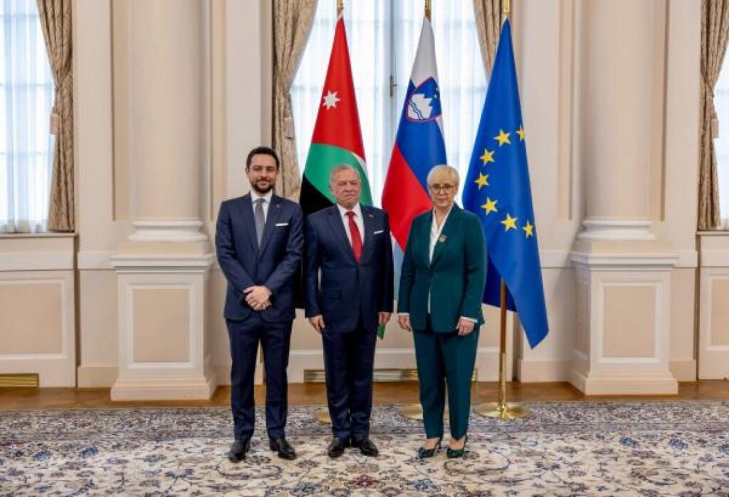 King, Slovenia president discuss bilateral relations, regional developments | Jordan News