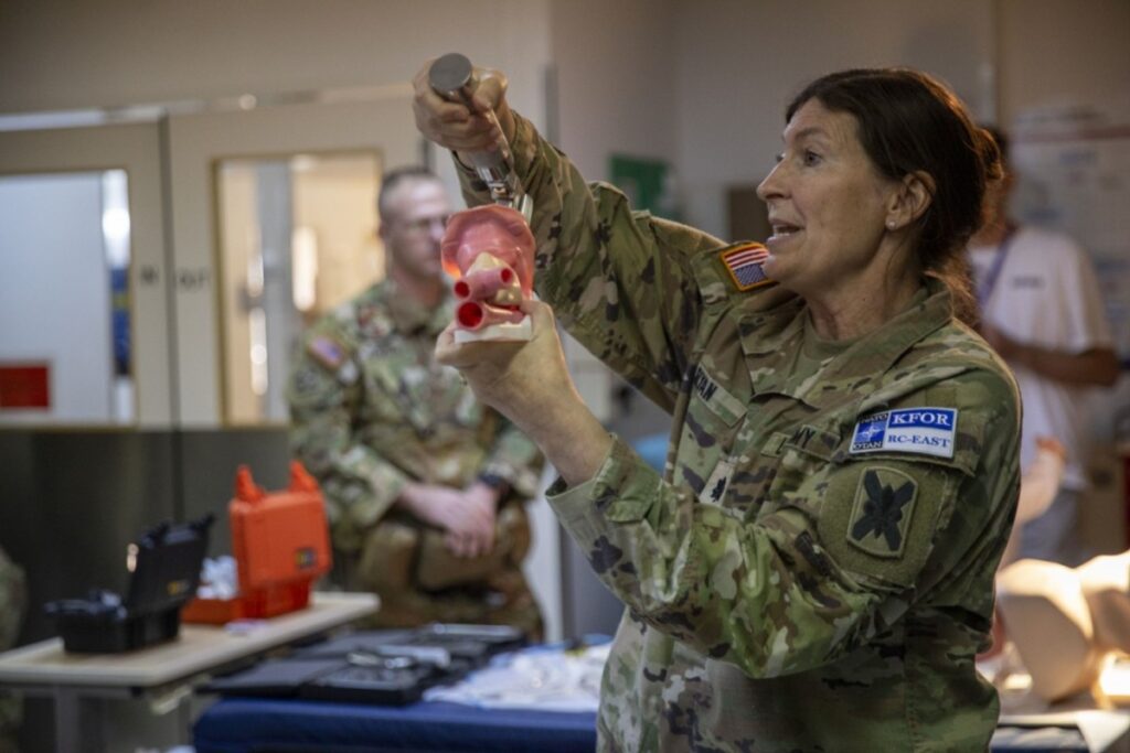 Delaware National Guard Surgeon Leads Medical Operations in Kosovo | Article