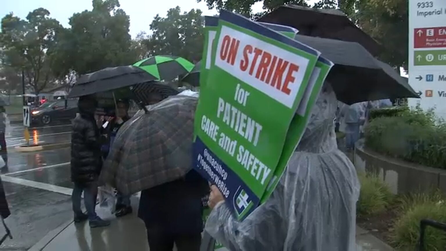 Kaiser nurses, health care workers on picket line as 5-day strike kicks off