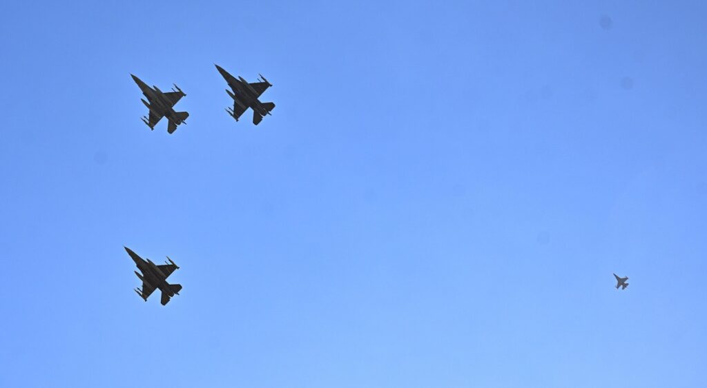F-35 fighter jets.