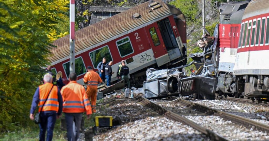 Dozens injured in train collision in southeastern Slovakia Dozens injured in train collision in southeastern Slovakia