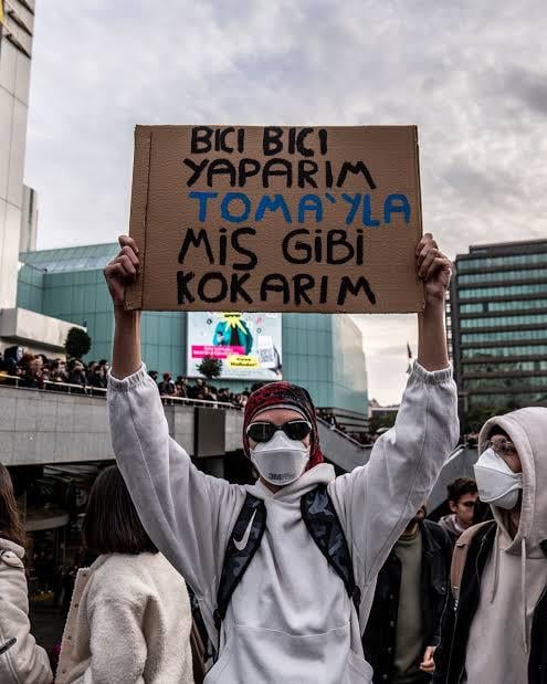 Are there still protests at universities?
