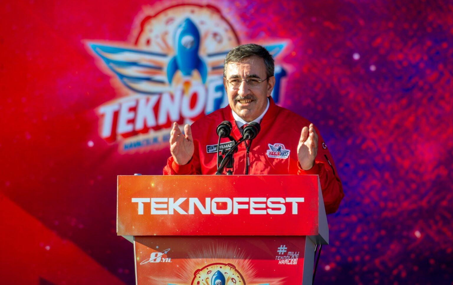 Turkey signals tax-and-spend spree with 2026 budget Turkish vice president Cevdet Yilmaz at Teknofest Istanbul, an aerospace and technology festival held last month. Turkey's defence industry has been allocated 11% of government spending