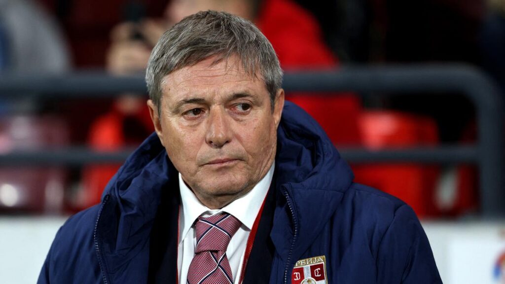 Serbia coach Dragan Stojkovic resigns following defeat to Albania in World Cup 2026 qualifying
