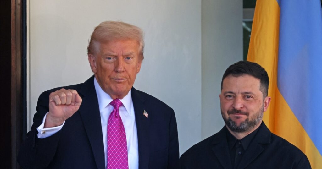 Trump Noncommittal On Tomahawks For Ukraine, Says Two Sides Should 'Stop Where They Are'