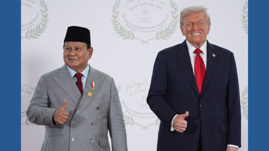 With fragile Gaza ceasefire holding, Trump wants to make headway on Indonesia-Israel normalization