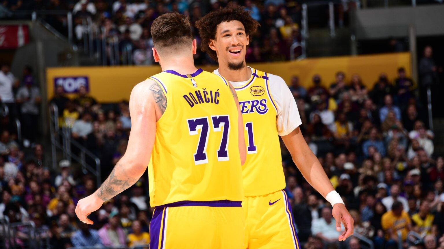 Lakers' Jaxson Hayes Says He's Trying to Join Luka Doncic on Slovenian National Team