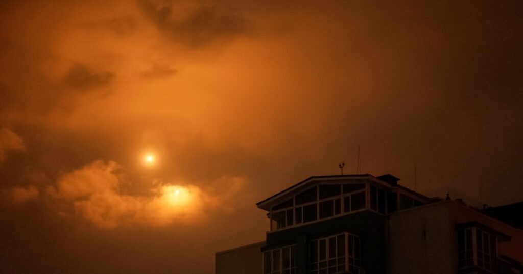Kyiv Attacked Overnight After Ukraine Hits Russian Chemical Plant In Bryansk