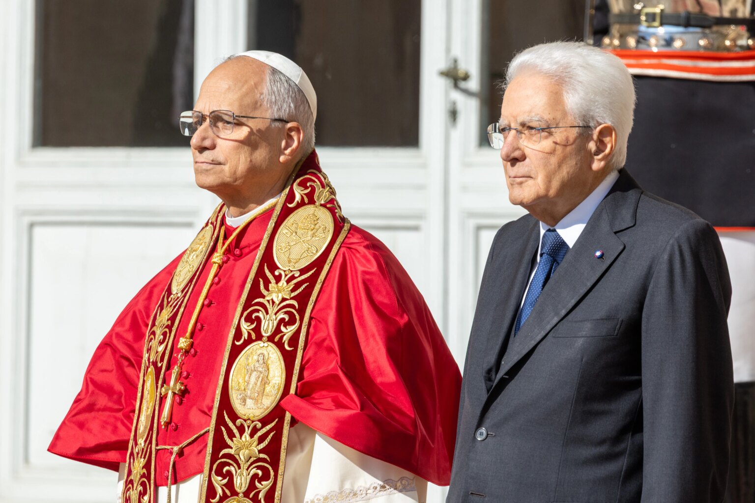 Pope Leo XIV meets Italian President Sergio Mattarella in first state visit to Italy Pope Leo XIV meets Italian President Sergio Mattarella in first state visit to Italy