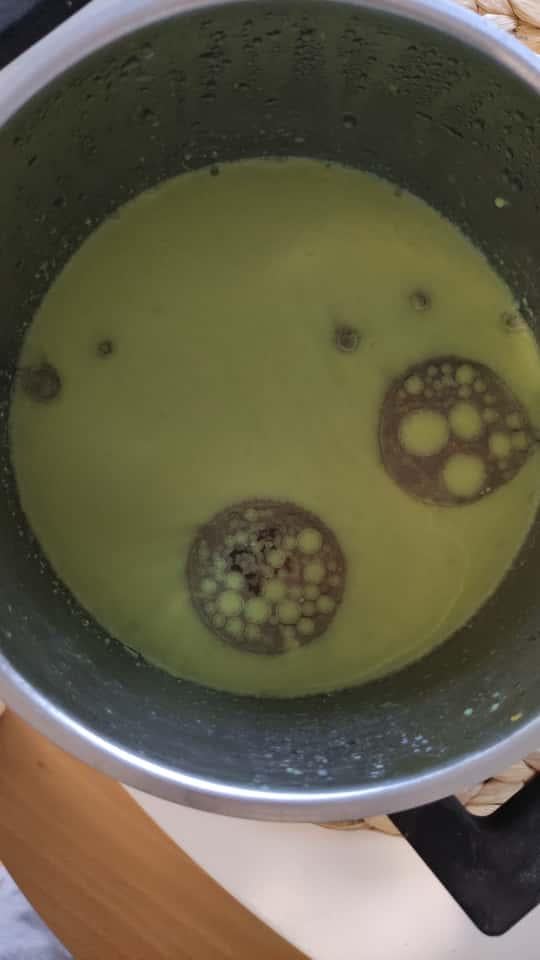 I made broth yesterday, I wanted to eat it today - he turned into an Alien and wants to eat me :D