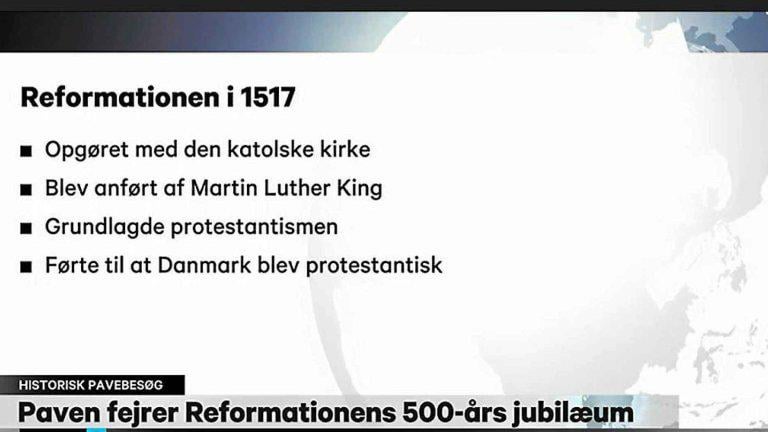 On the occasion that today is the anniversary of... a person allegedly posting his 95 theses on a church door, we must once again send a kind thought to DR as a thank you for this almost correct fact box. So close, yet so far.