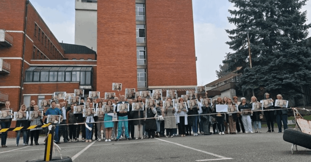 A message from the workers of the Valjevo Health Center on today's commemoration