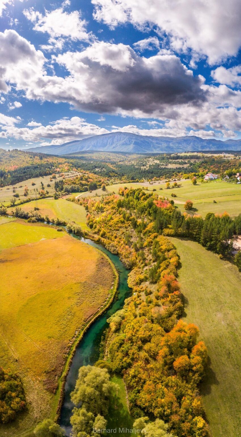 There is no horse but there are autumn. Rijeka Stuba near Livno.