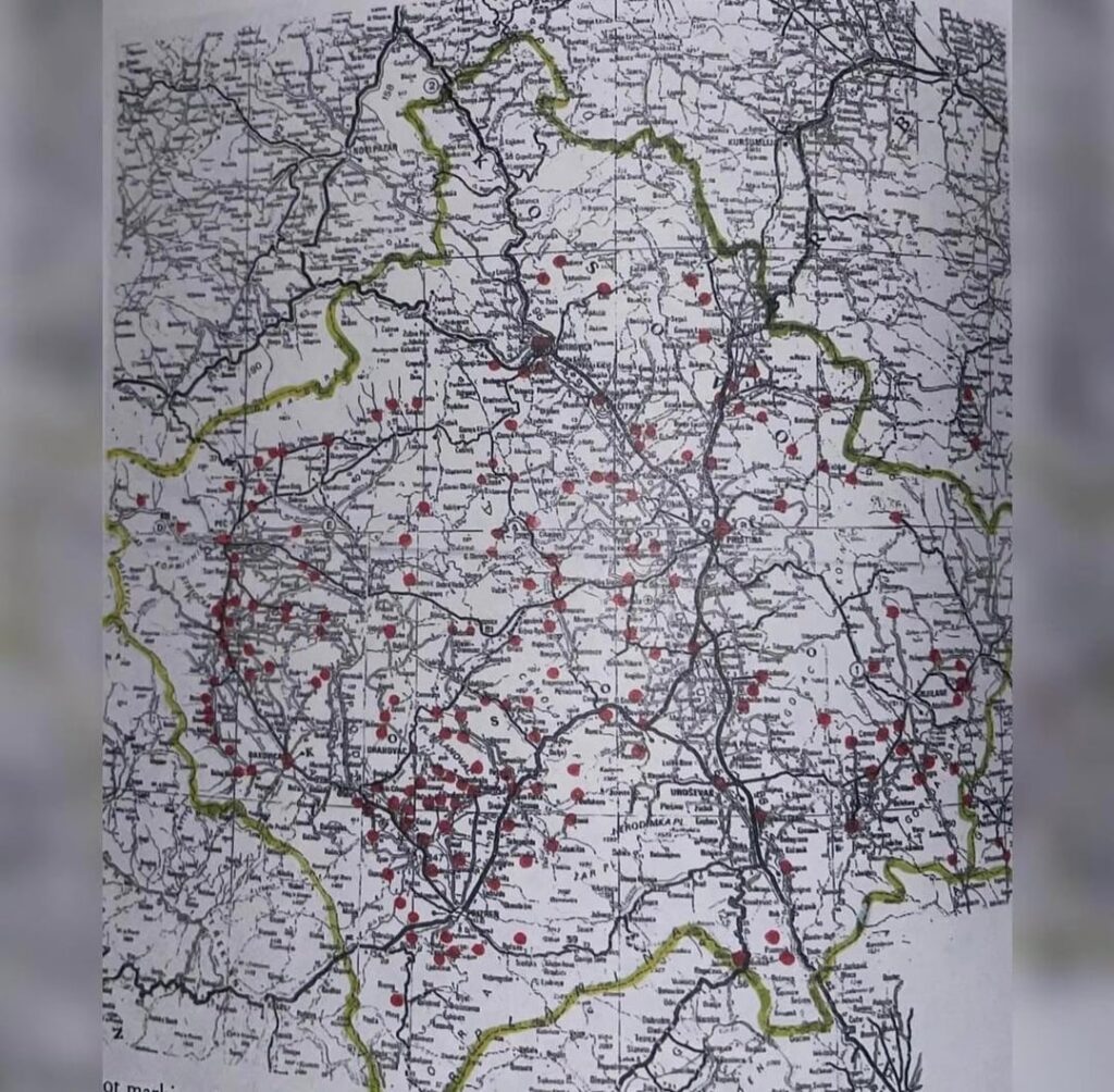 Islamic cultural assets destroyed by the Serbian side in 1998-1999