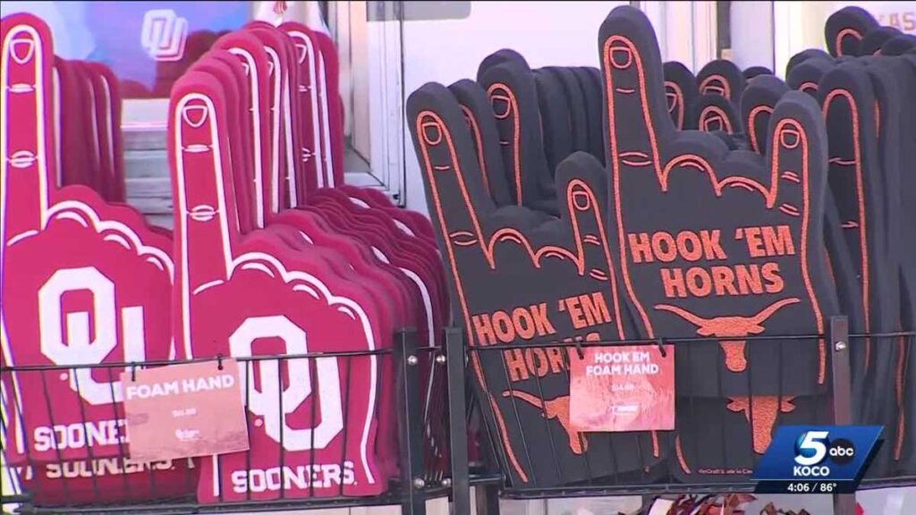 Food and entertainment at the State Fair of Texas ahead of OU-Texas matchup