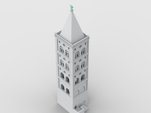 I made the Lego Model of the Zadar Cathedral Bell