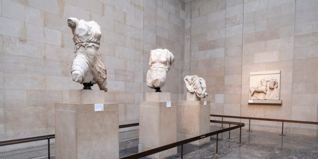 Greece’s Culture Minister Criticizes British Museum’s Pink Ball
