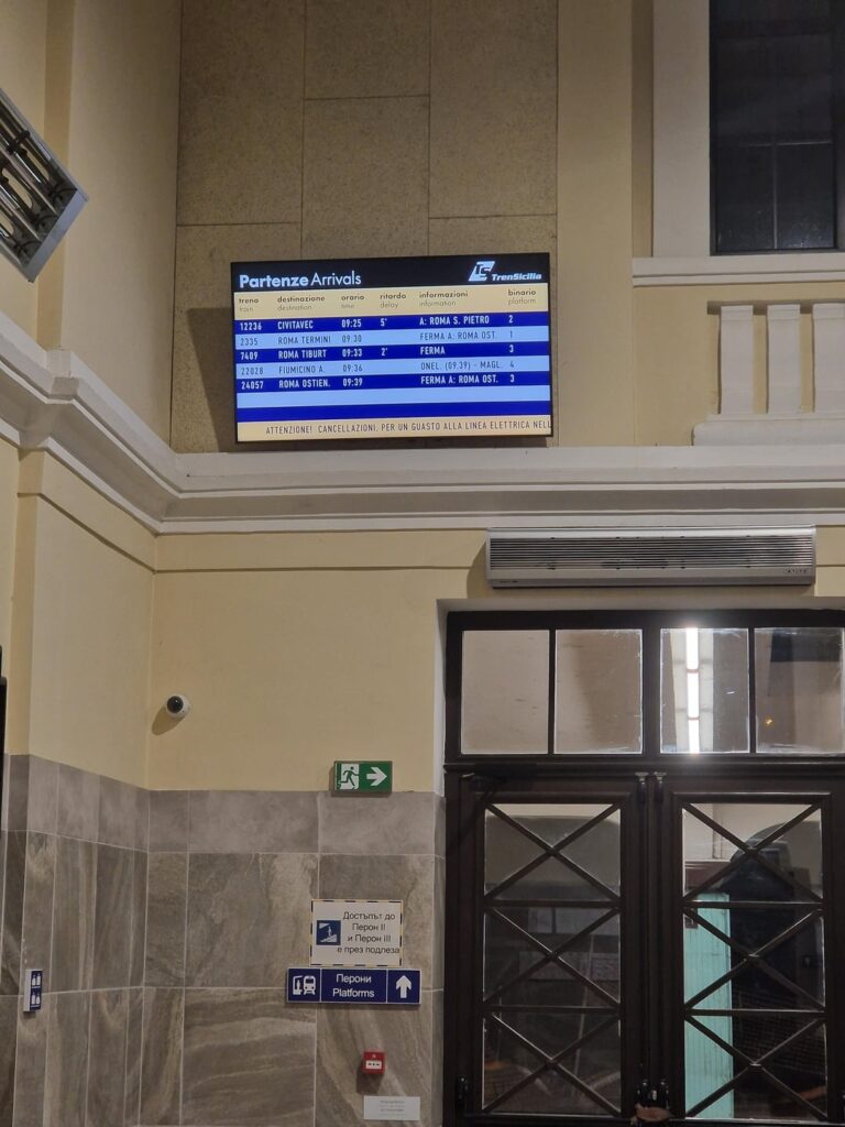 Meanwhile, the capital's Podujane railway station joined the Eurozone ahead of schedule and started showing Italian train timetables