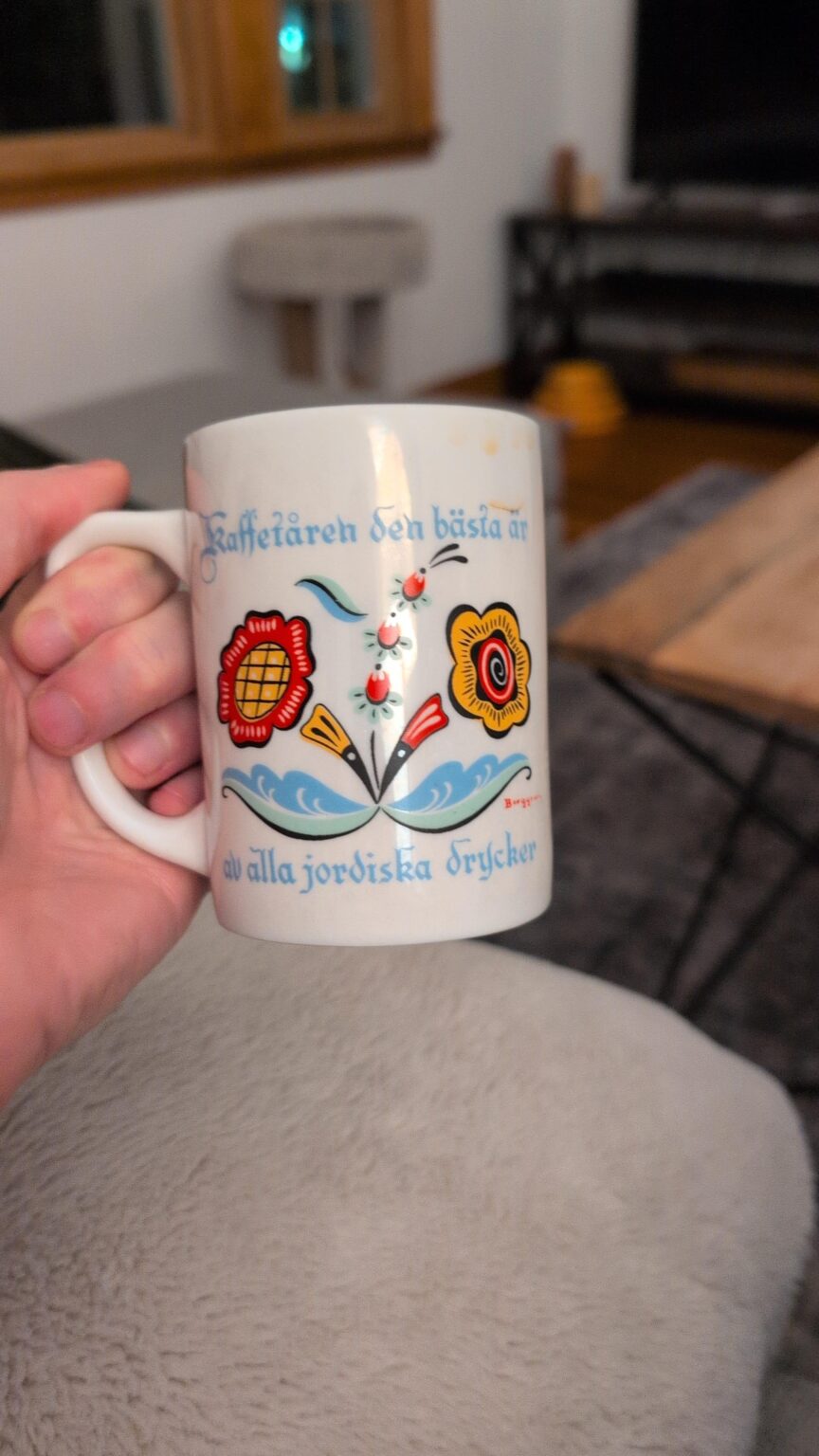 Could anyone be so kind as to translate what my mug says? Thanks!