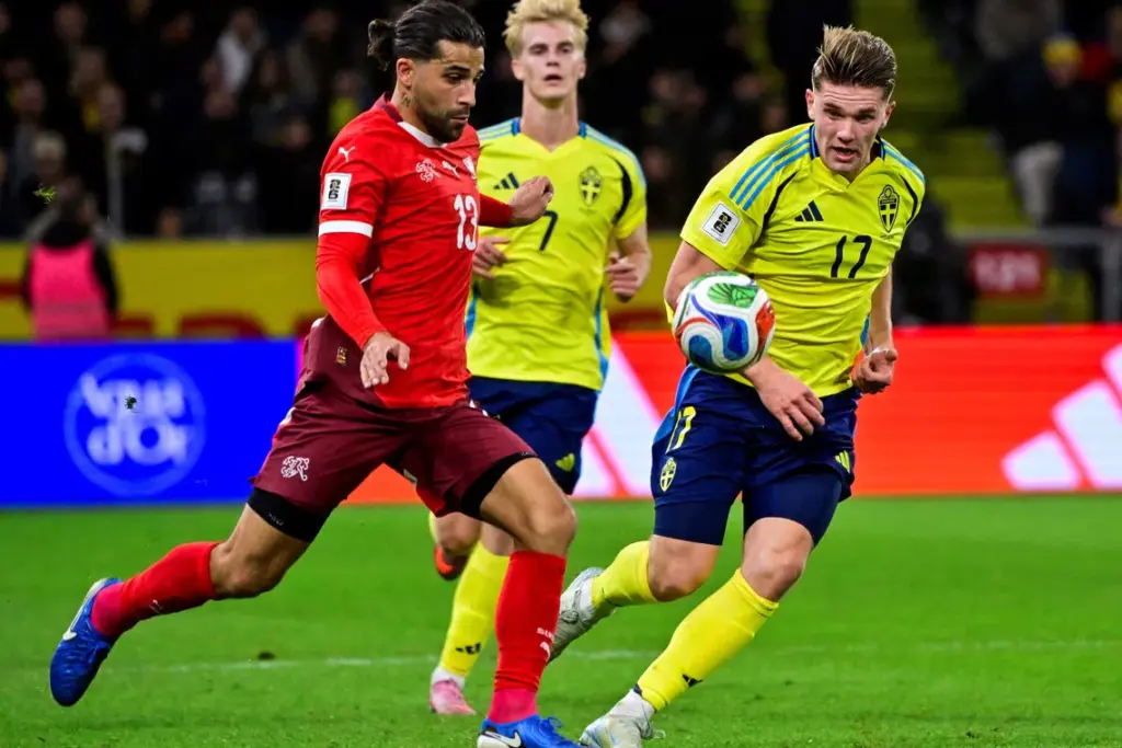 Sweden's World Cup hopes in shreds after 2-0 defeat by Switzerland