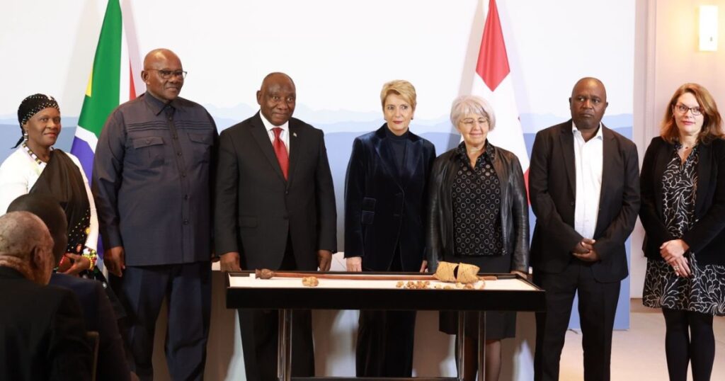 From Neuchâtel to Limpopo: Switzerland returns Africa’s stolen heritage looted by missionaries