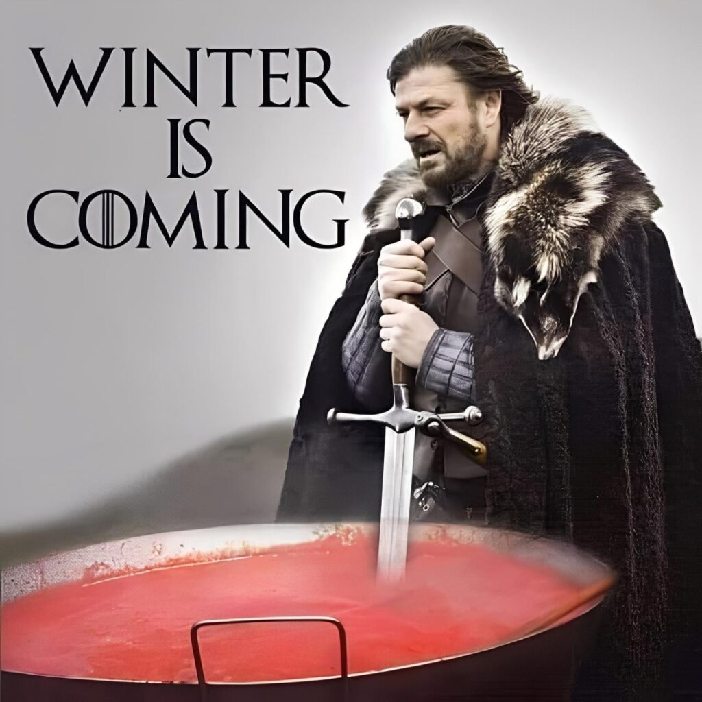 Say, do you prepare the winter?