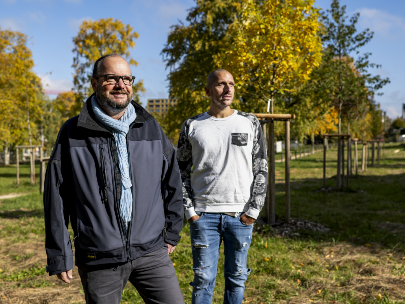 Europe's tallest urban edible forest in La Chaux-de-Fonds