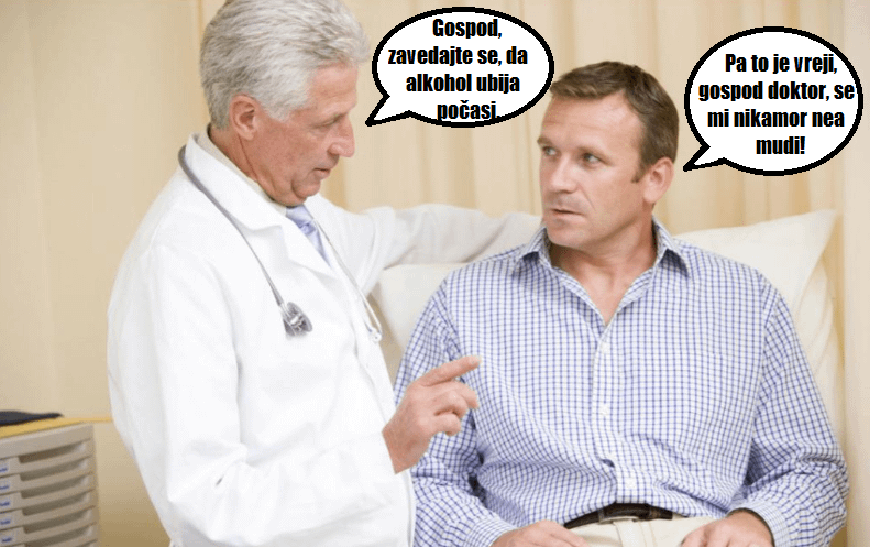 When a Styrian has a medical examination.