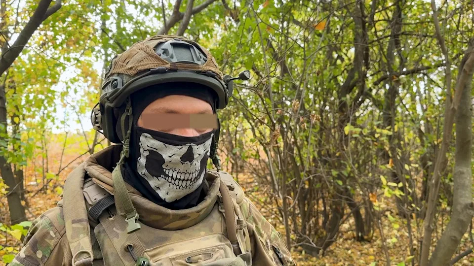 Lazzy is a Russian who worked as a saboteur for the Ukrainians before moving across the border to fight against his homeland (The Independent)