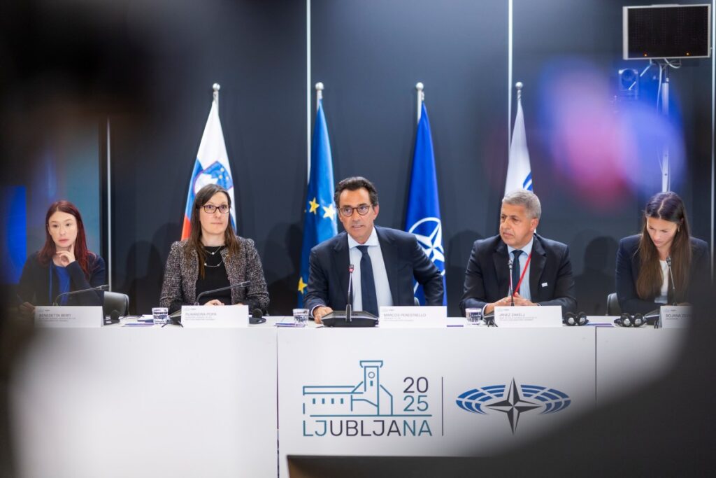 Switzerland flies under the radar at NATO gathering Switzerland flies under the radar at NATO gathering