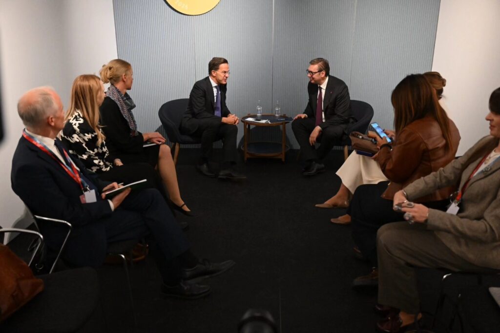 Vučić with NATO Secretary General: We talked about the complex circumstances in which the Serbian people live in Kosovo