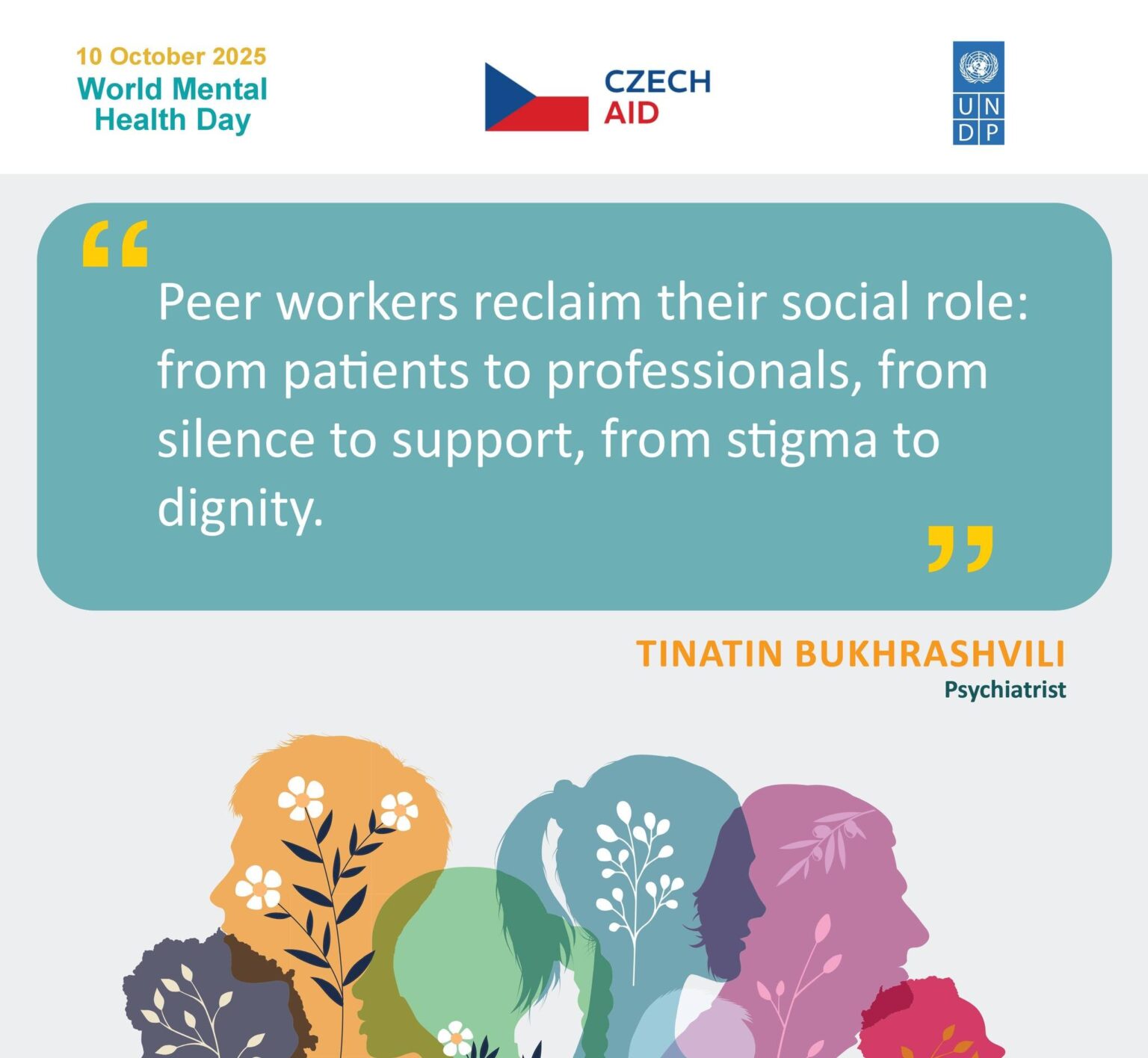 UNDP and the Czech Republic help Georgia expand mental health peer support
