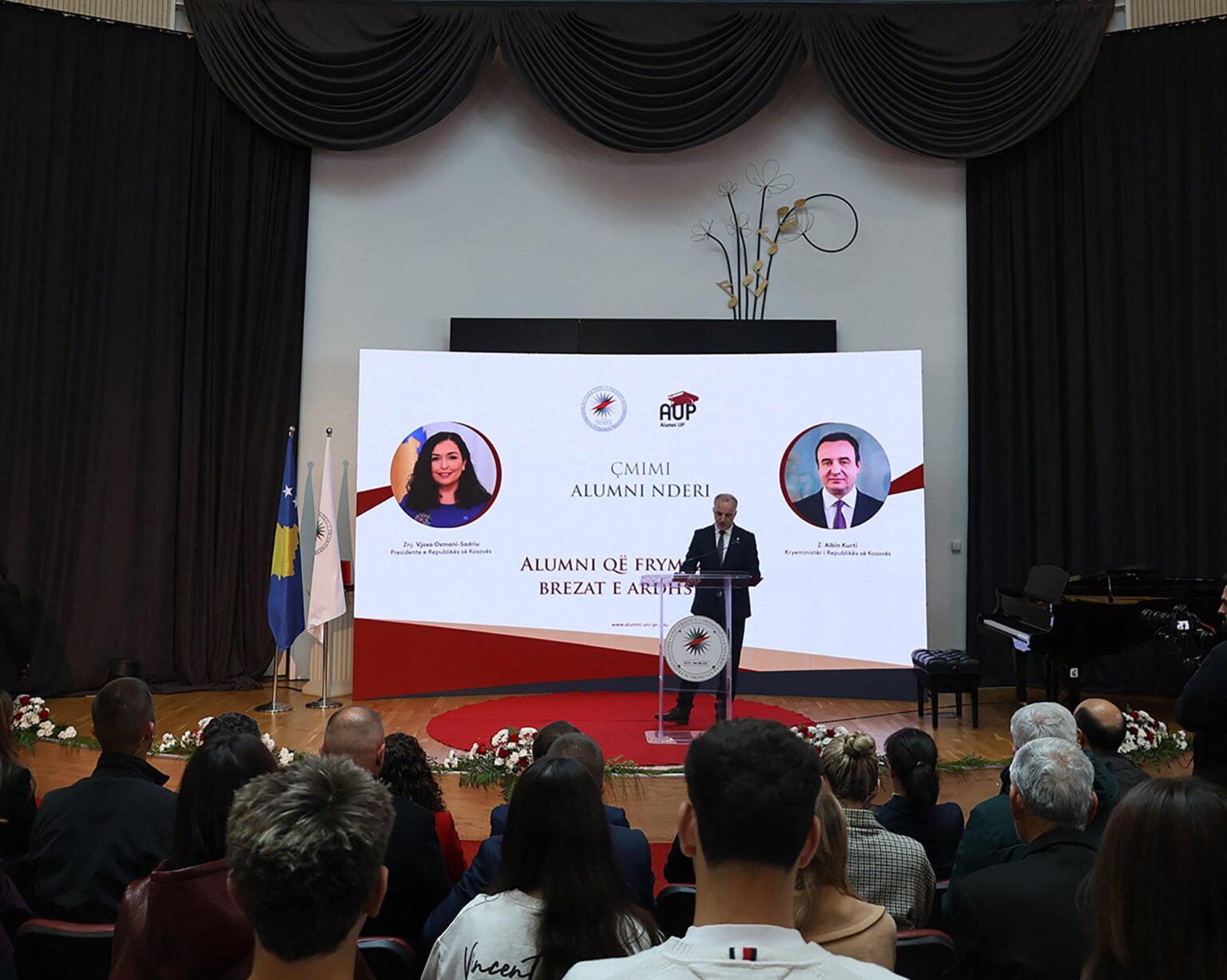 Full speech - The Rector of UP did not hold back in front of Osman and Kurti: You are the personification of the efforts for freedom, for Kosovo