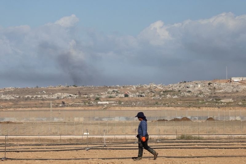 Israeli forces shell Gaza on war anniversary, Hamas and Israel discuss Trump plan Reuters